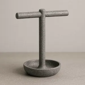 Stoneware Jewelry Stand