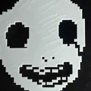 White face mask