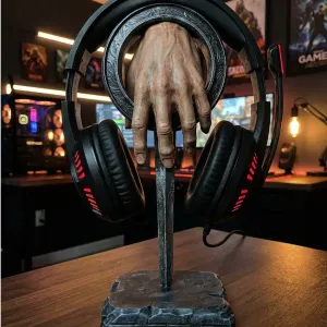 Realistic Hand Headphone Stand | Gamer Desk Accessory