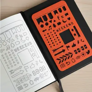 Geometric Template Ruler – Professional Marking Stencil