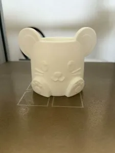 Cute Mouse Pen Holder –Desk Organizer 3D Model Print