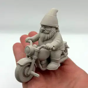 Motorcycle Garden Gnome