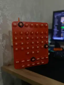 Сalendar ring a date (russian)