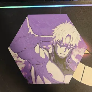 Hueforge Evil Eye (DAN DA DAN) modo panal