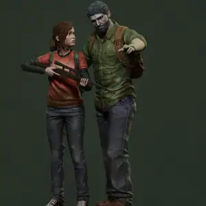 The last of us (Joel and Ellie)