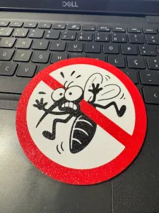NO BUGS ALLOWED Funny No Insects Sign