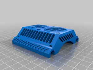 X-Maxx fan mount for stock 35mm fans v1 & v2 with velocity s