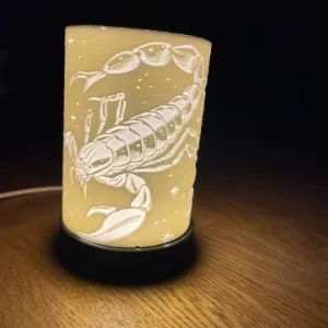 Sternzeichen Skorpion Lampe