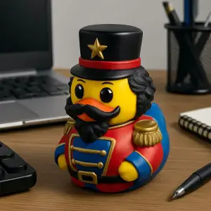 Rubber Duck - The Nutcracker Wooden Doll Prince - 3D print