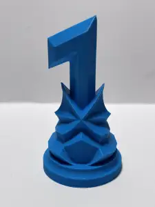 First place trophy