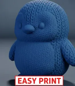 pinguino azul