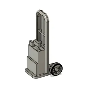 1/18 Diable de transport / Transport cart
