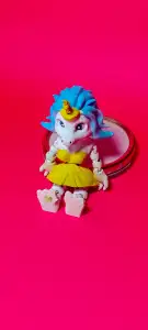 chica pony articulada sin soportes
