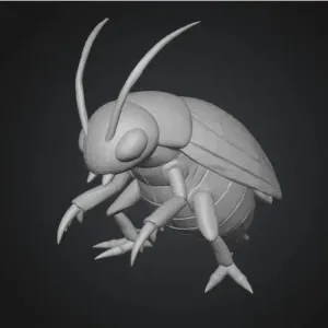 Pokemon Style Cockroach