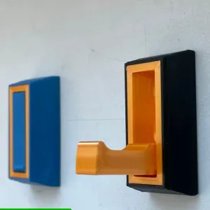 Hidden Flush Mount Wall Hook_ sturdy