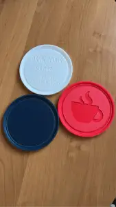 Cup Coaster - Coffee Edition (5 div. pieces)