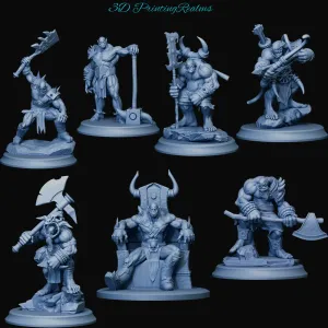 7 ORCS known as the Ironclad Titans