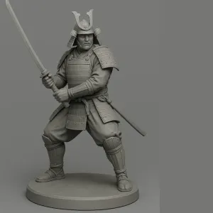 samurai soldier model