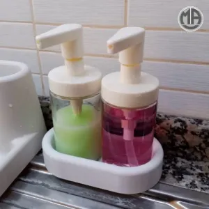 Ikea liquid soap dispenser plate