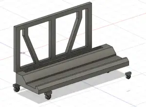 1/18 CHARIOT DE PAREBRISE / WINDSHIELD CART