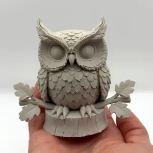 Owl on Branch