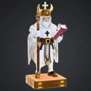 Voxel heroes - cleric hero