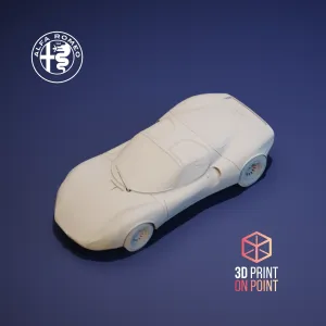 ALFA ROMEO STRADALE VINTAGE - 3D MODEL