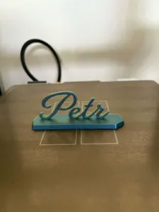 Petr – Personalized Name Sign