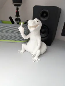 F*CK YOU Gecko // 1 Farbe - 2 Farben - 3 Farben Druckdatei