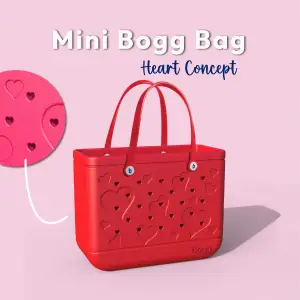 Heart Bogg Bag, Bogg Bag Keychain, Love Bogg Bag, Beach Bag