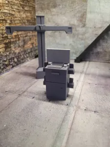 1/24 MACHINE A ALIGNEMENT DE ROUE / WHEEL ALIGNMENT MACHINE