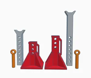 1/10 SCALE JACK STANDS