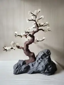 变色梅花盆景