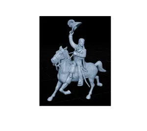 Historical Napoleonic Mounted Officer