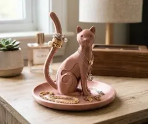 Cat Jewelry Stand