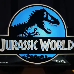 Jurassic World Lightbox