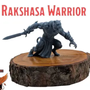 DnD TTRPG Rakshasa Warrior Miniature