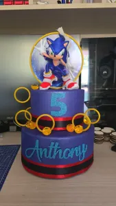 Sonic Portal Ring - Cake Topper