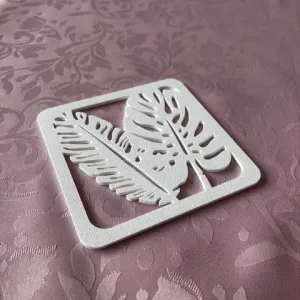 simple beverage coaster