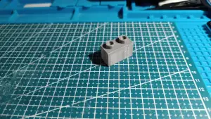 Mattoncino costruzioni 2x1 - construction brick 2x1