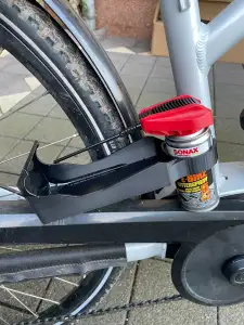 Kettenspray Spritzschutz; Chain spray splash guard