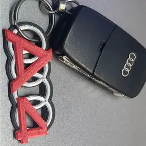 Audi A4 keychain