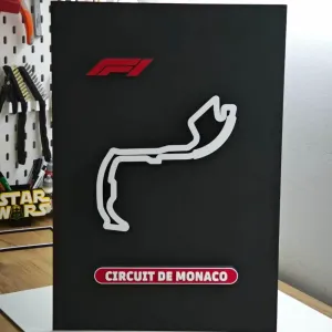 Monaco Formula 1 Track Lightbox