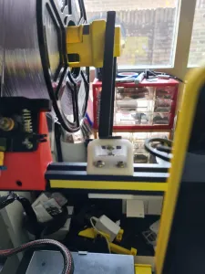 Small filament stand turned 90 degrees