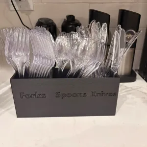 Plastic Utensil Holder