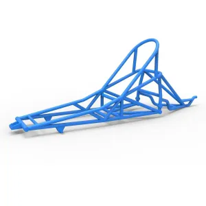 Frame of old school Front engine dragster V6 Scale 1:25