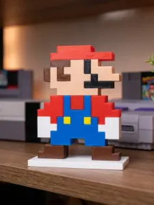 Pixelated Super Mario