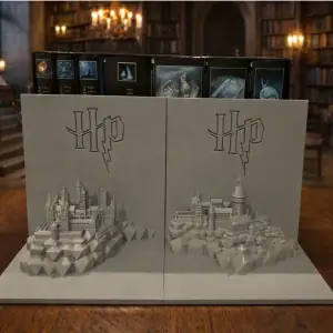 Hogwarts Bookends