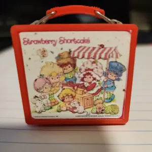 Updated Handle retro Miniature lunch box.
