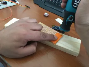 Pcb Drilling Assistant For Arduino Nano